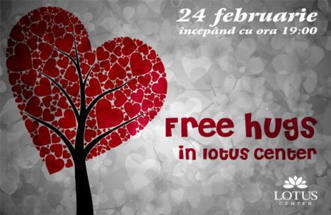 Lotus Center sărbătoreşte Dragobetele cu free hugs şi căsătorii pentru o zi